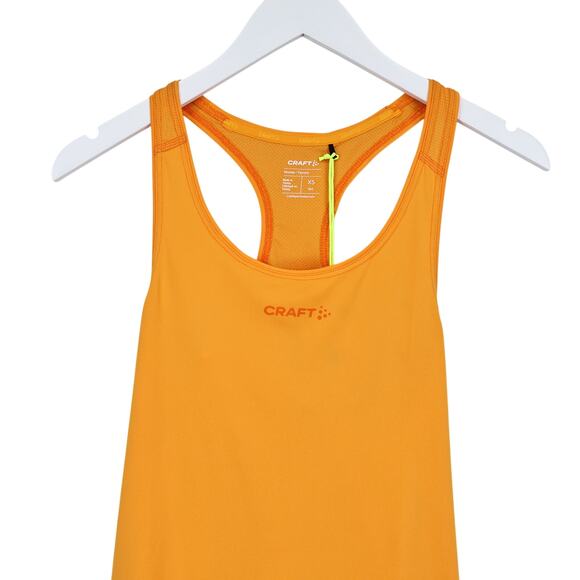 NWT Craft Women's Adv Essence Training Singlet Racerback Bright Orange Size XS - Picture 3 of 9